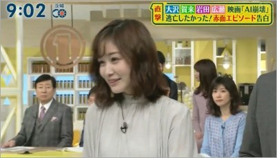 岩田絵里奈アナ